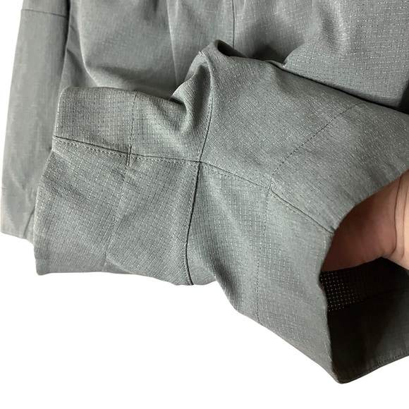 Prana Hybridizer Shorts Gorpcore Outdoors Elastic Waist Comfort Mid Rise Gray M - Picture 4 of 8